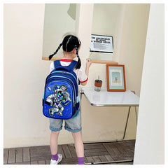 Cartoon Breathable Burden-reducing Children's Backpack