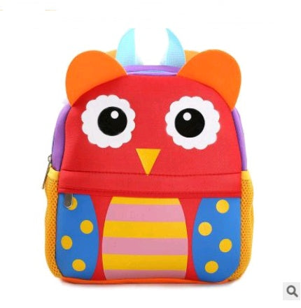 Fashion Personality Kindergarten Cartoon Backpack Small