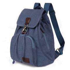 Women's Canvas Backpack Vintage Students School Bags