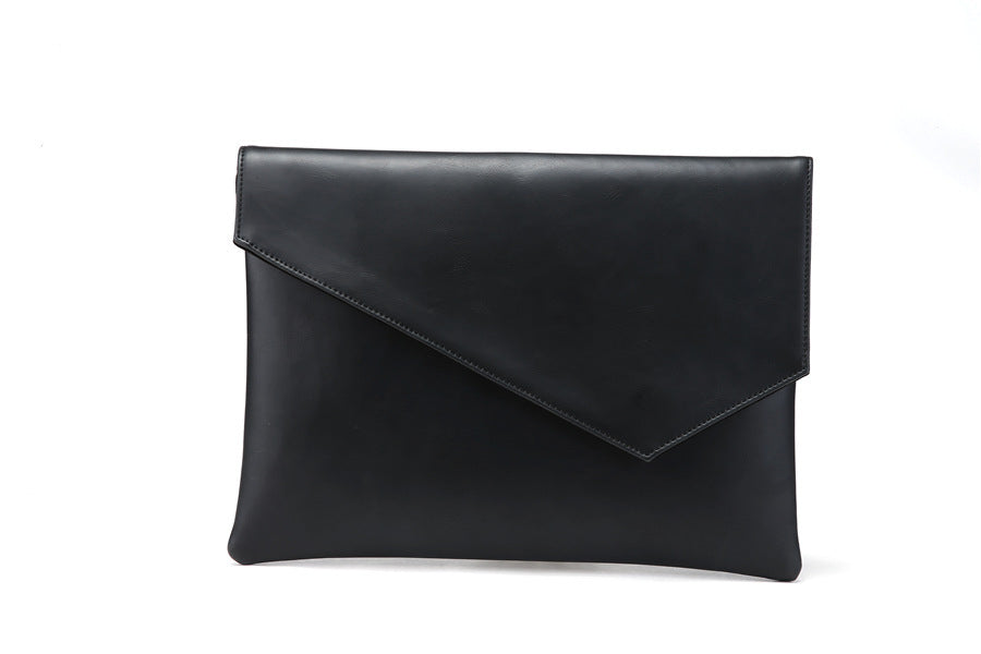 Leather Upgraded Men's Style Business Casual Fashion Hand-held Envelope File Bag