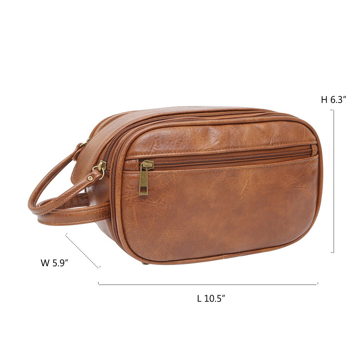 Premium Leather Toiletry Bag

Discover the epitome of elegance and functionality with our Premium Leather Toiletry Bag. Crafted from top-grain, full-grain leather, exudes sophistication and durability.