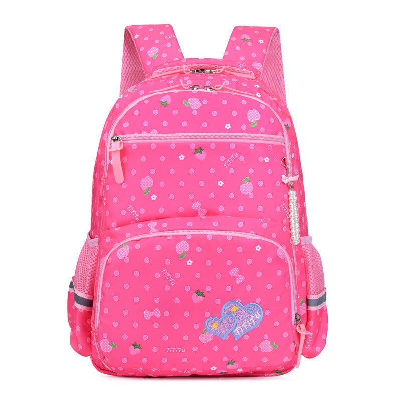 Printed backpack