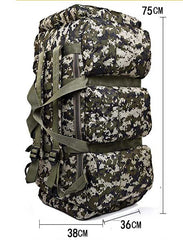 90L Camouflage Outdoor Mountaineering Bag