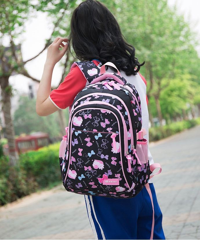 Printed backpack