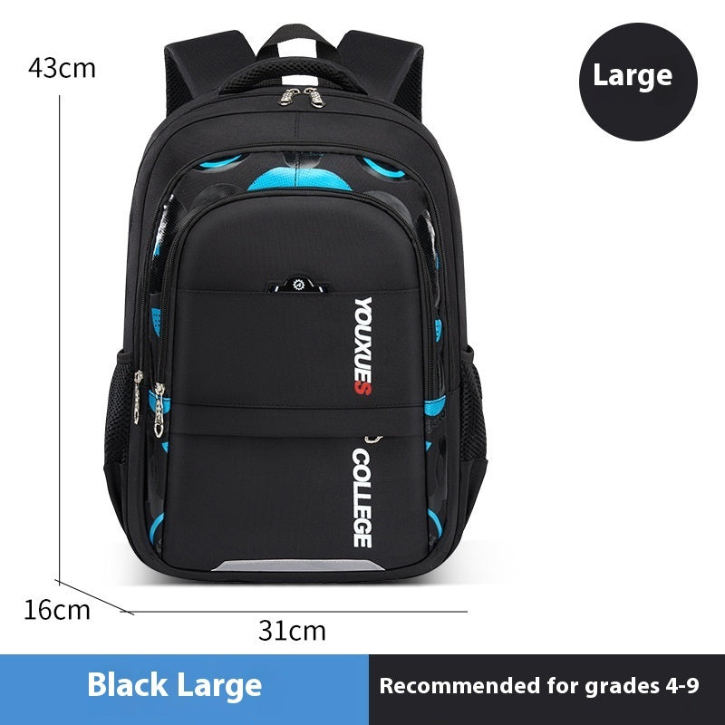 Simple Waterproof Multi-compartment Large Capacity Backpack