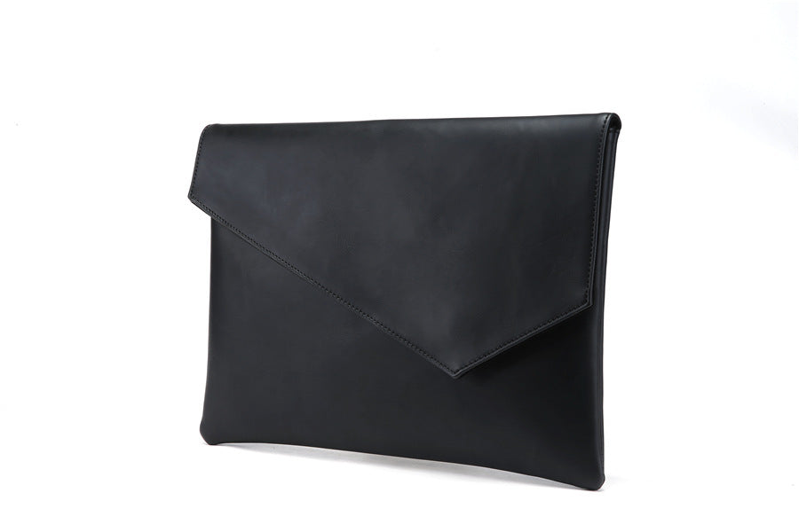 Leather Upgraded Men's Style Business Casual Fashion Hand-held Envelope File Bag