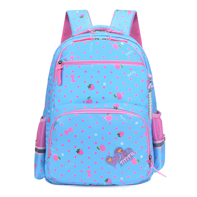 Printed backpack