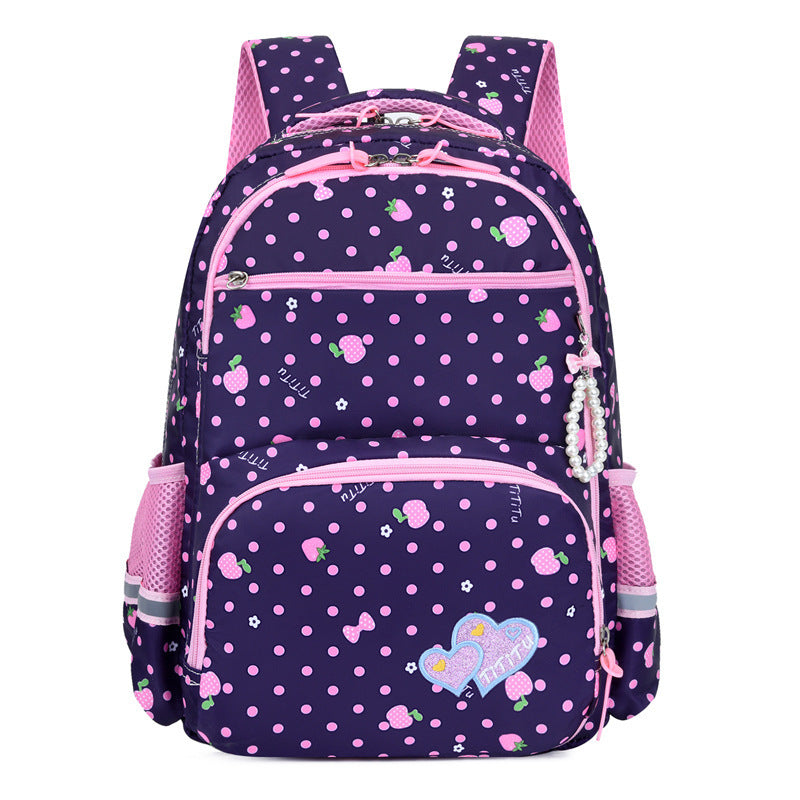 Printed backpack