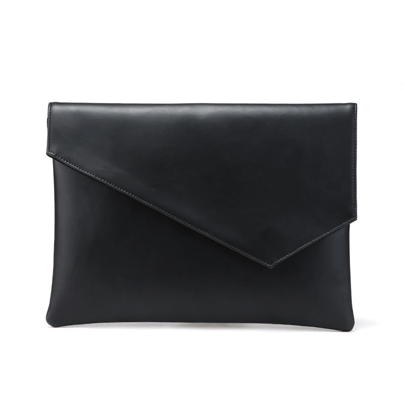 Leather Upgraded Men's Style Business Casual Fashion Hand-held Envelope File Bag